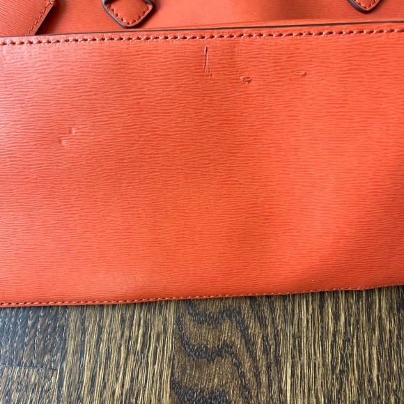 EUC Ralph Lauren Hand Bag, Orange - Picture 6 of 6